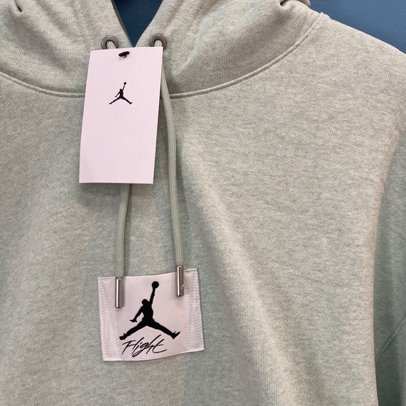 Jordan Essentials Flight hoodie Seafoam Mens size XL - Picture 4 of 9